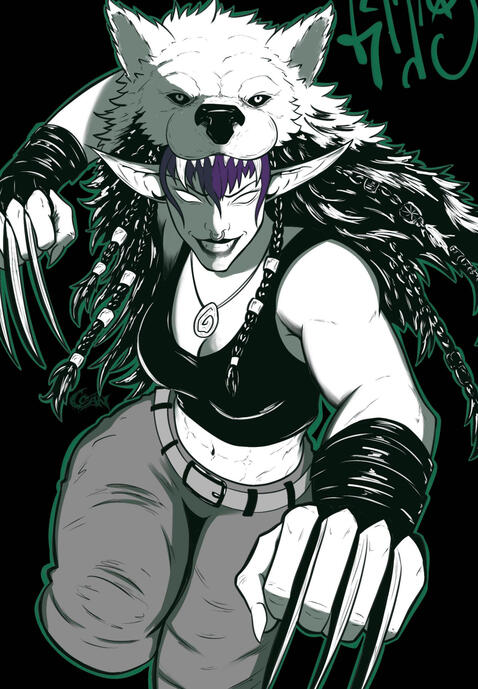 OC: Lariosa Nachtwind (Pop Punk Style)