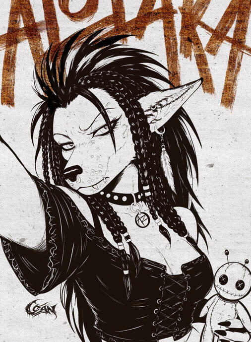 Alolara, OC of @queenixx.bsky.social