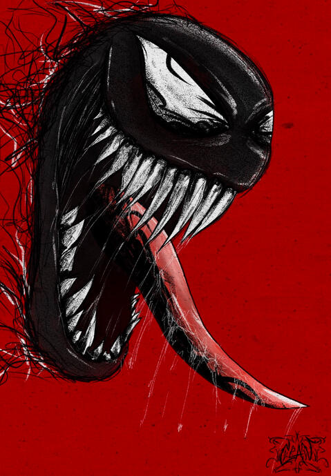 Fanart: Venom (poster style)