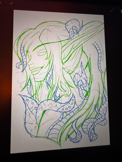 OC Sketch: Qalie