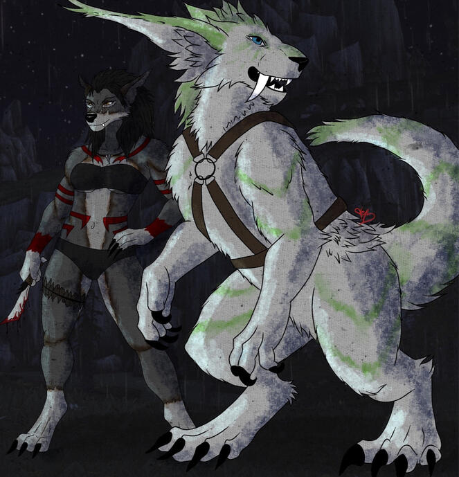 OCs: Ryvin & Narakai Blutklinge (Aldor)